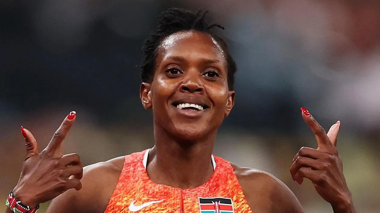 The Kenyan star claims record-breaking fourth world 1500m title